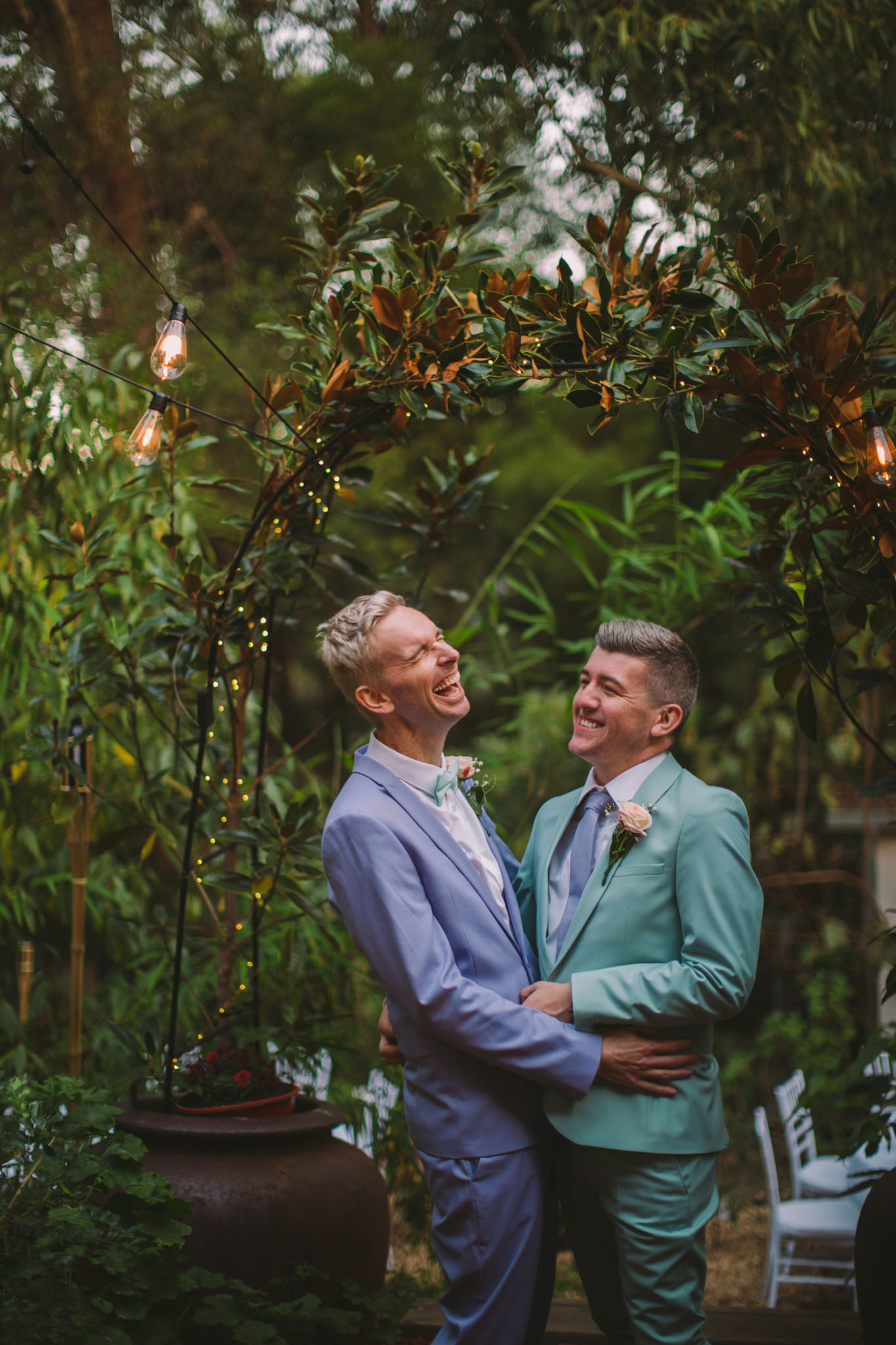 bite size garden home wedding sydney elopement celebrant photographer